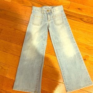 Fashionable new style wide leg jeans